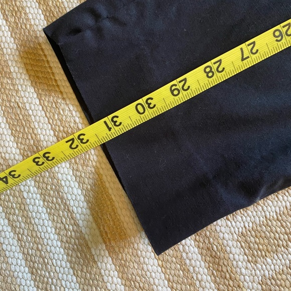 Black, elegant, ankle-length pants. - Picture 4 of 4